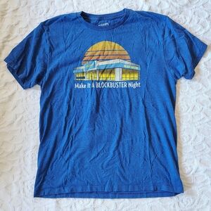 Blockbuster Graphic Unisex Short Sleeve Tee Large L